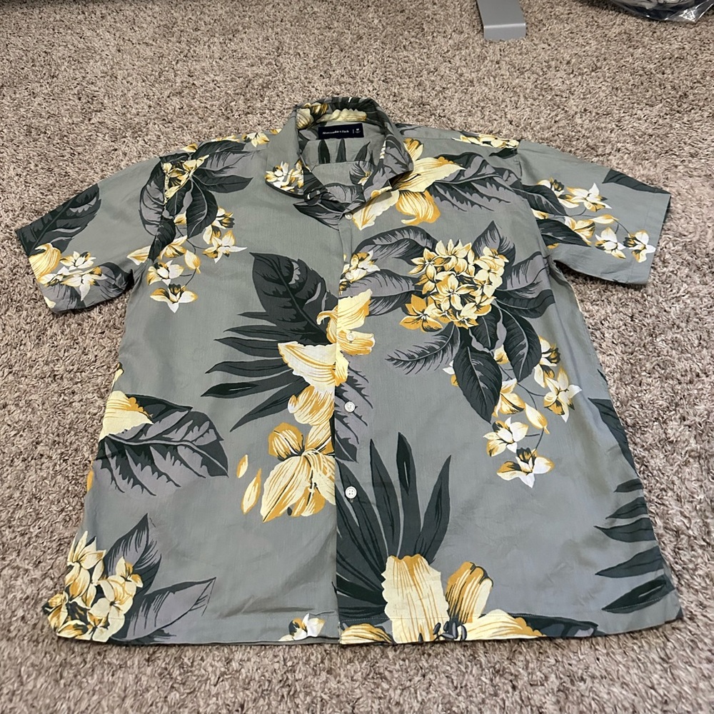 Abercrombie Camp Collar Button-Up Shirt